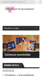 Mobile Screenshot of chocolat-et-scoubidou.com